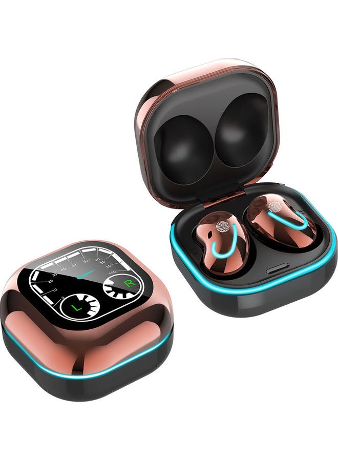 S6 SE BT5.1 In-Ear Earbuds With Charging Case Gold - Image 1
