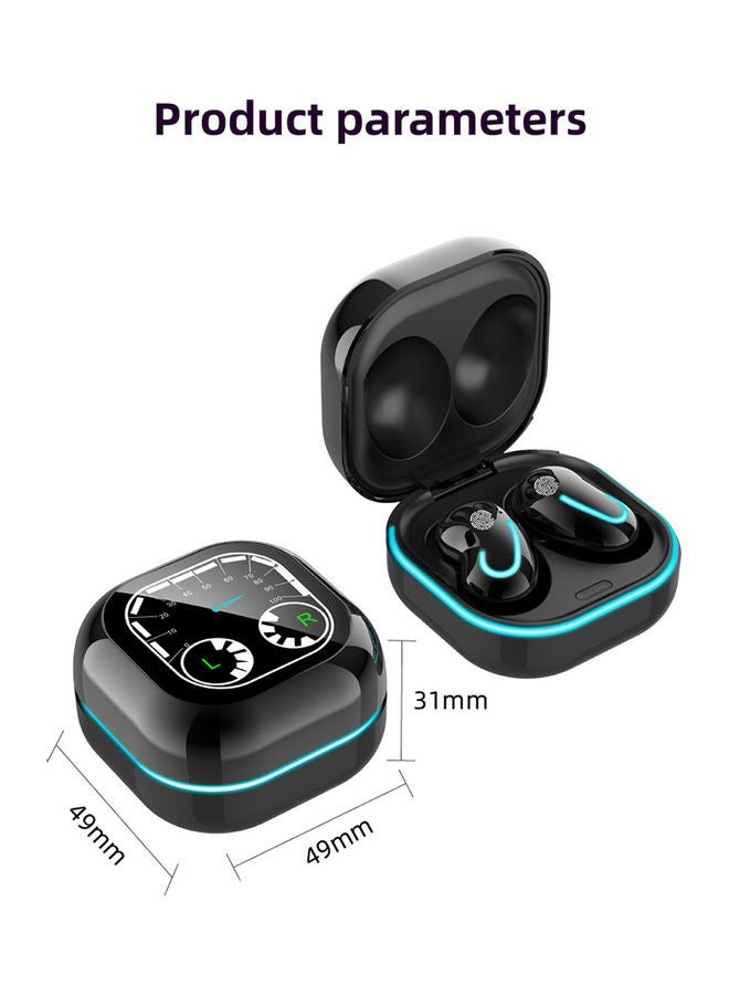 S6 SE BT5.1 In-Ear Earbuds With Charging Case Gold - Image 4