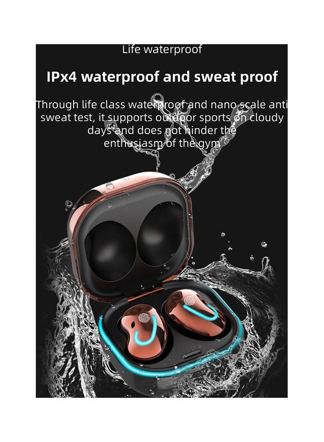 S6 SE BT5.1 In-Ear Earbuds With Charging Case Gold - Image 2