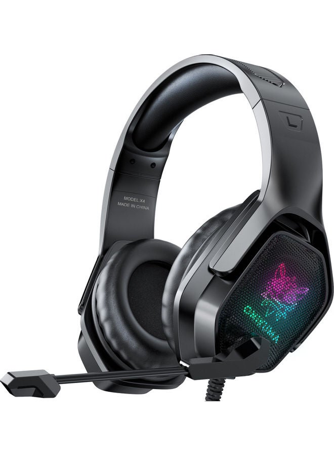 أونيكوما سماعة رأس X4 سلكية للألعاب بتصميم يغطي الأذن - Image 1