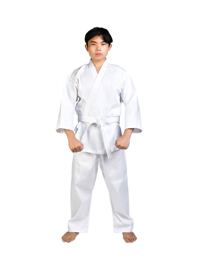 Karate Uniform With Belt 4.1-4.2feet - v1625816295/N48997710A_1