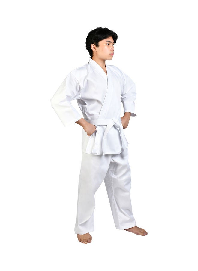 Karate Uniform With Belt 4.1-4.2feet - v1625816295/N48997710A_2