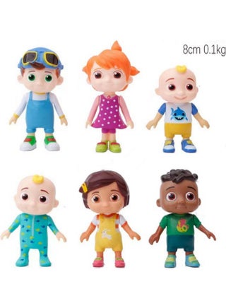 6-Piece kids Action Figure Set 3x8cm - view 4