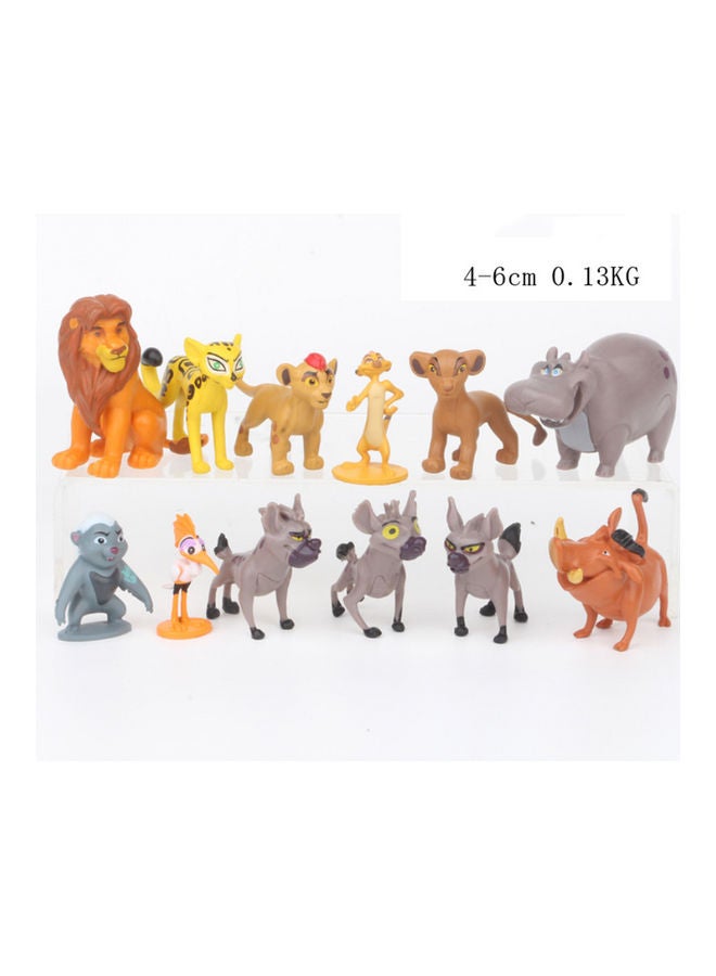 MissTiara 12-Piece Lion king Figure Set 4x6cm  - Image 1