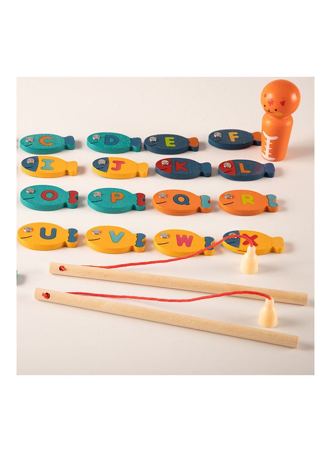 مجموعة حروف مغناطيسية خشبية - Image 3