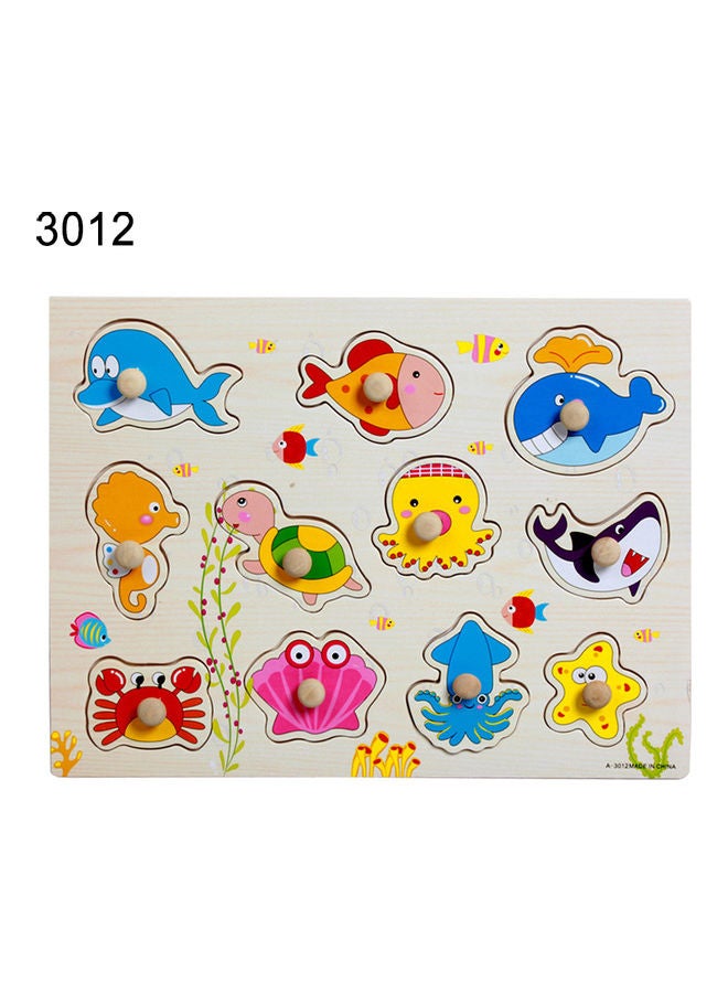 Water Animals Themed Board Puzzle Set