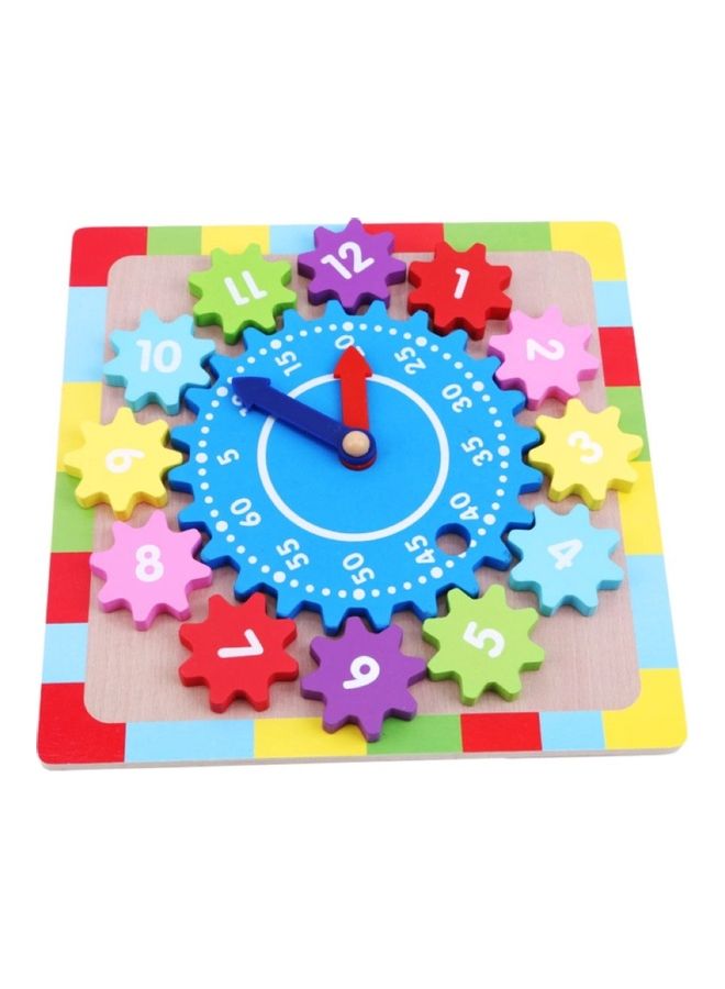 Wooden Clock Puzzle - Image 1