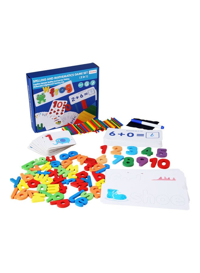 لعبة الأرقام والتهجئة من الخشب - Image 1