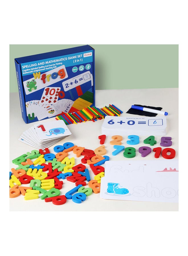 لعبة الأرقام والتهجئة من الخشب - Image 3