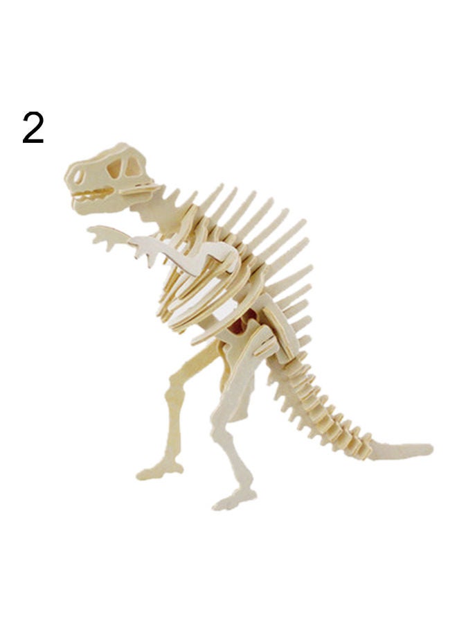 Wooden Dinosaur Skeleton 3D Puzzle