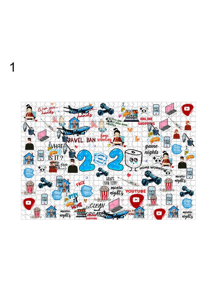 لعبة أحجية قطع تركيب ورقية ذاتية التجميع مكونة من 1000 قطعة - Image 1