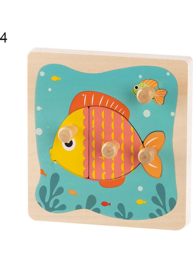 Wooden Pegged Puzzle - Image 1