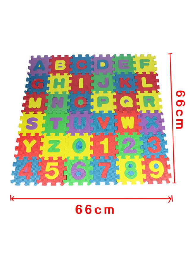 36-Piece Educational Puzzle Mat - Image 5