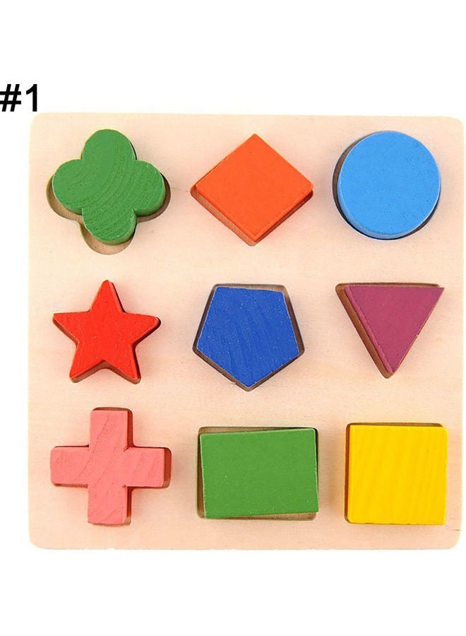 لعبة ألغاز بتصميم أشكال هندسية 15.7x2.05x15.5سم