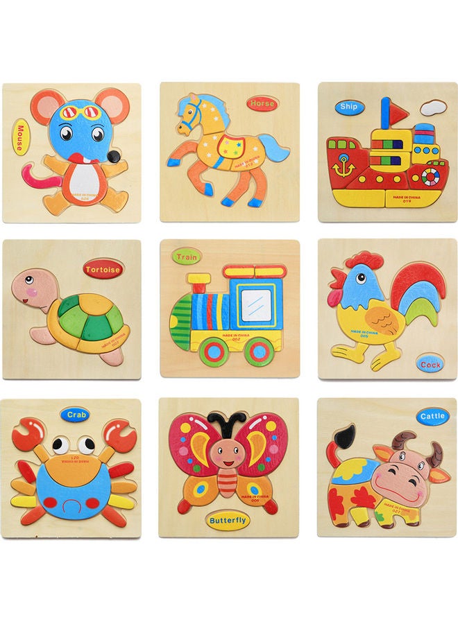 Wooden 3D Puzzle - Image 2
