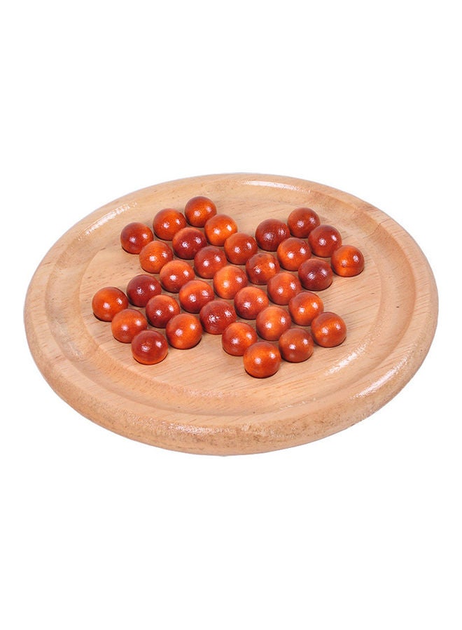 أحجية خشبية كلاسيكية على شكل لوح شطرنج بأوتاد - Image 1