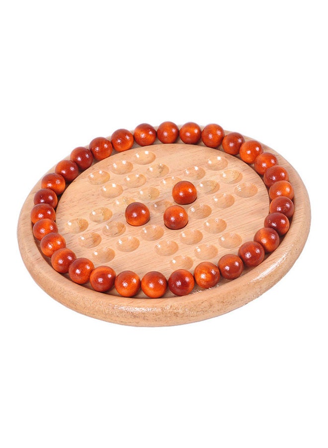 أحجية خشبية كلاسيكية على شكل لوح شطرنج بأوتاد - Image 4