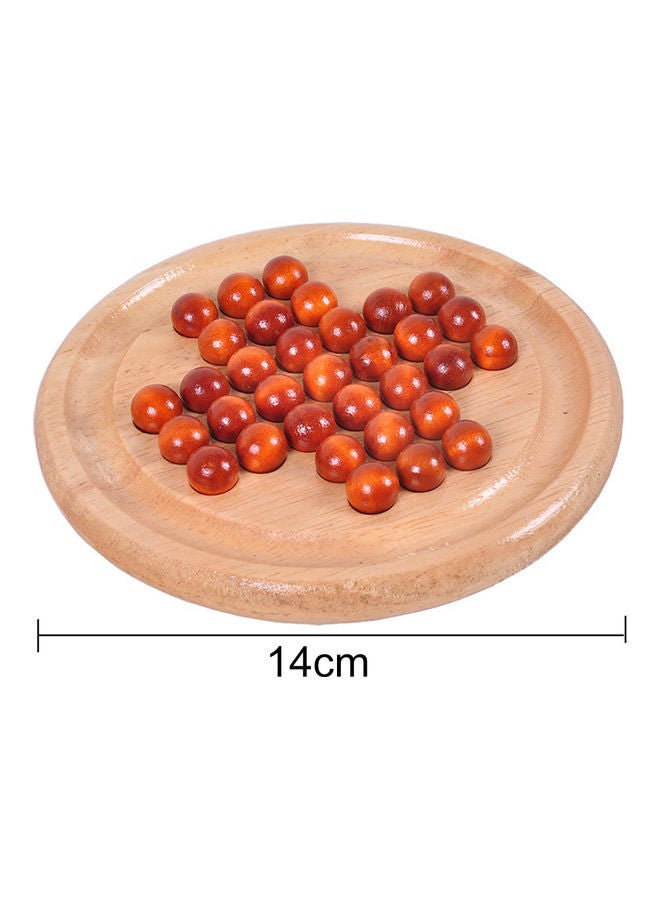 أحجية خشبية كلاسيكية على شكل لوح شطرنج بأوتاد - Image 5