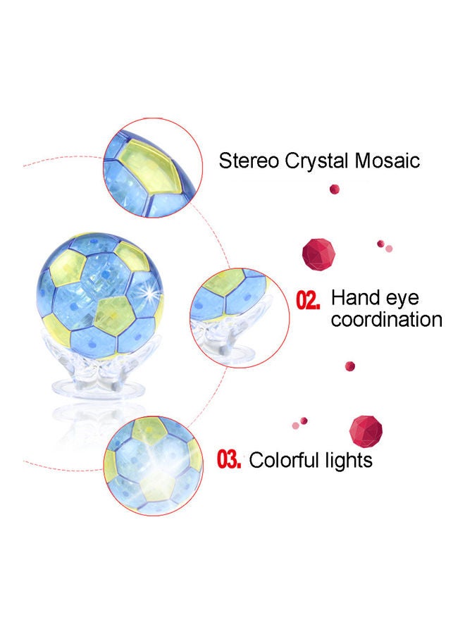 3D Assembling Soccer Puzzling Model 7.5*6*9.5cm - Image 3