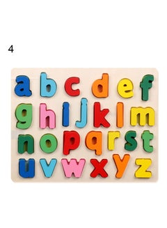 Alphabet ABC Wooden Puzzles Board Kit