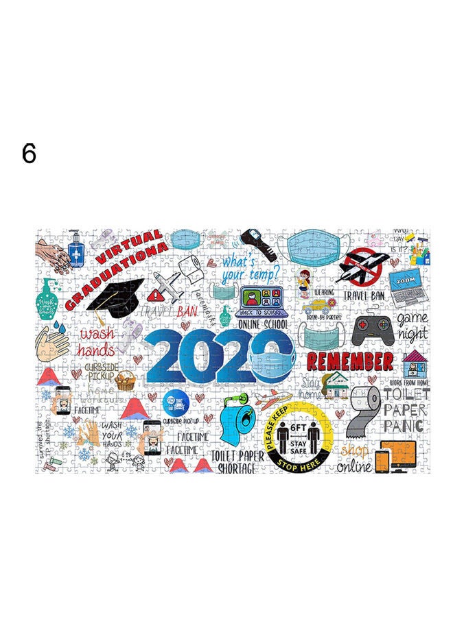 1000-Piece Self Assembly Paper DIY Puzzle Toy - Image 1