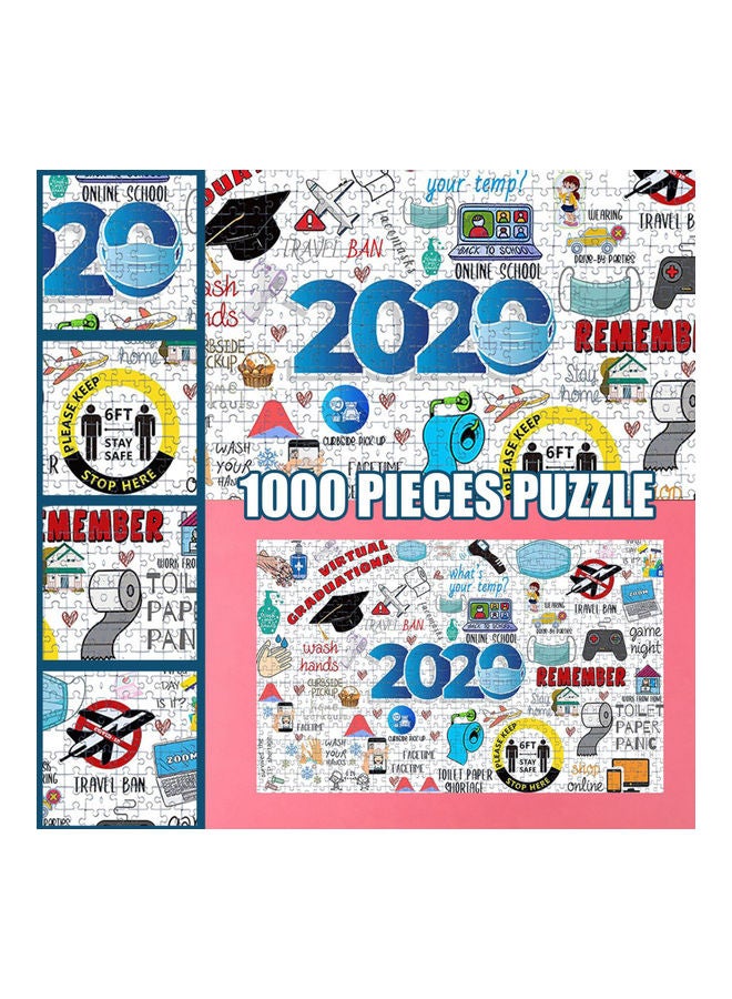 1000-Piece Self Assembly Paper DIY Puzzle Toy - Image 2