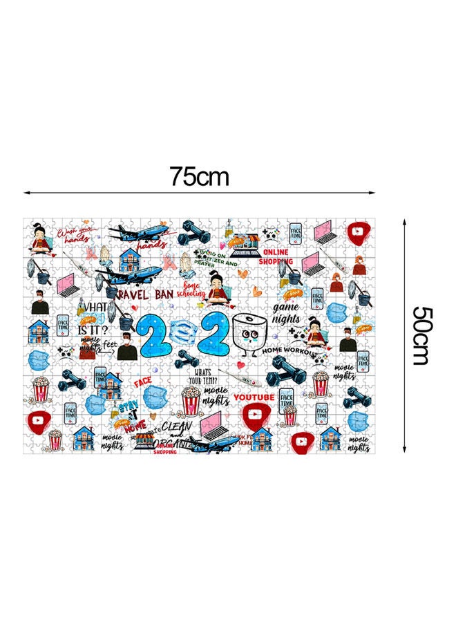 1000-Piece Self Assembly Paper DIY Puzzle Toy - Image 3