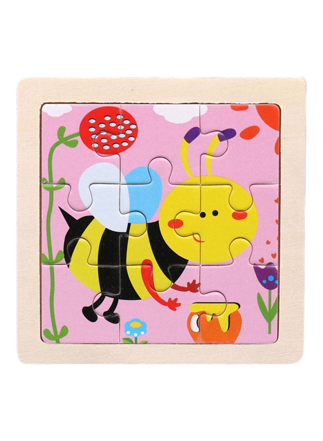 لعبة تركيب الصور المُقطعة الخشبية، مُكونة من 9 قطع - Image 1