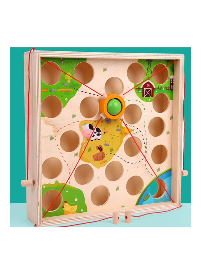 Wooden Puzzle 30.5x6.5x30.5cm - Image 3