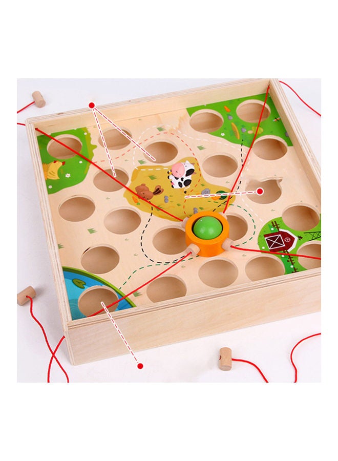 Wooden Puzzle 30.5x6.5x30.5cm - Image 5