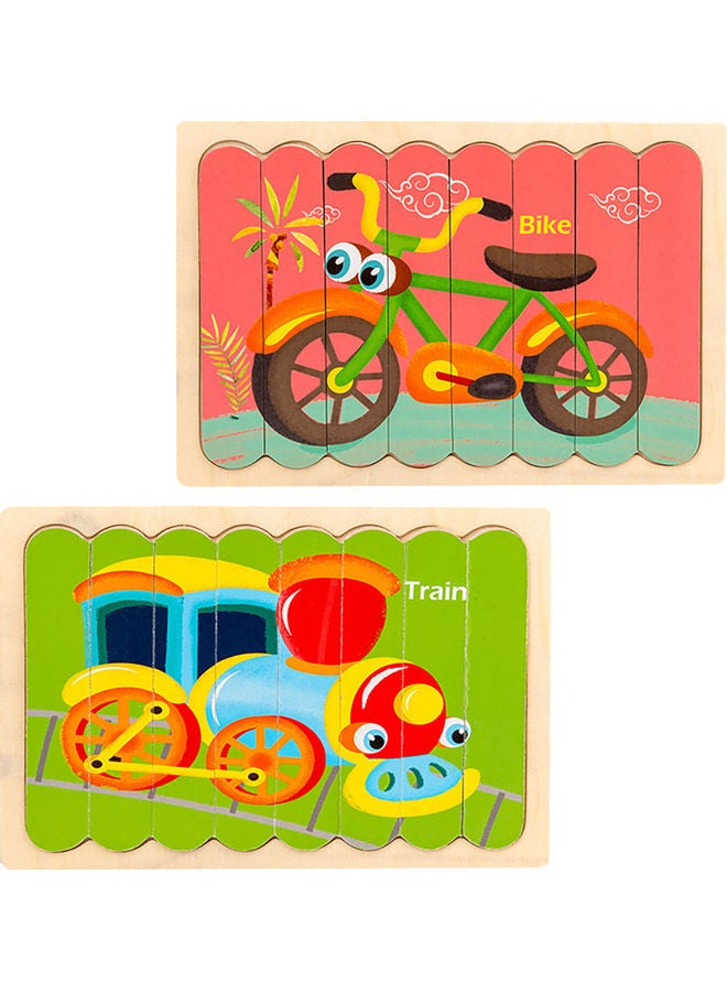 Traffic Series Double-Sided Puzzle - Image 1