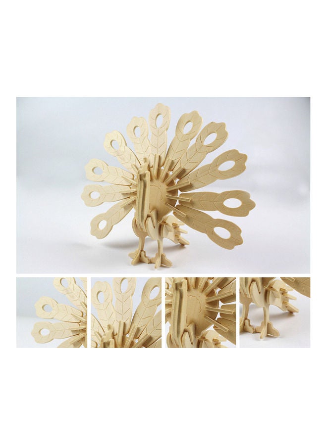 3D Wooden Puzzle For Animal Model 16x18.5x7cm - Image 5