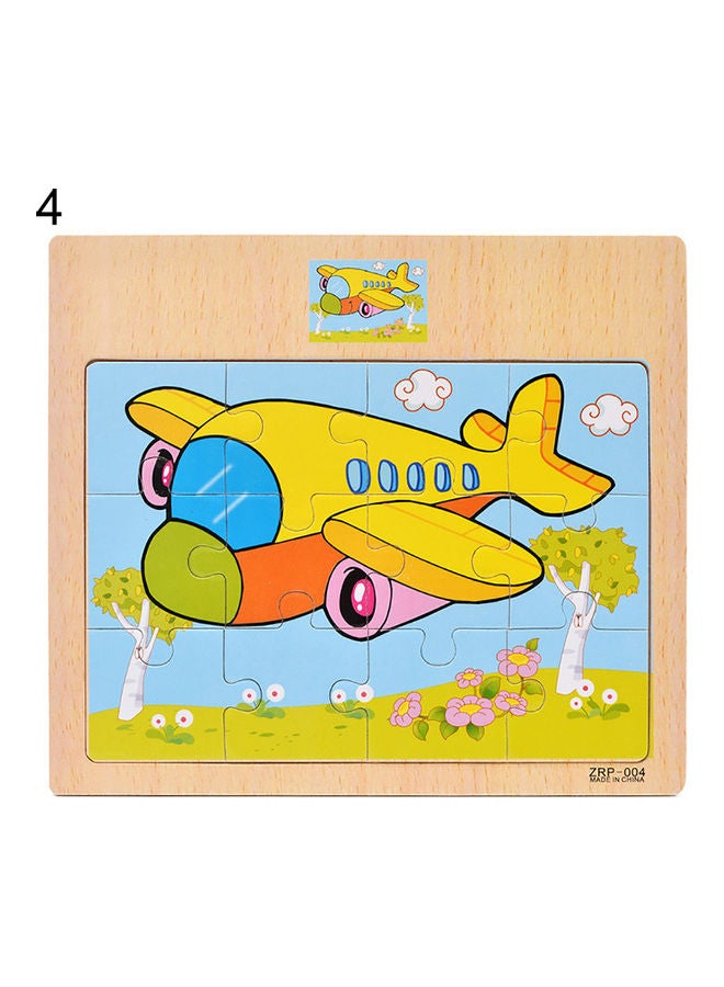 Generic - Wooden Vehicle Car Themed Jigsaw Puzzles Set - Image 1
