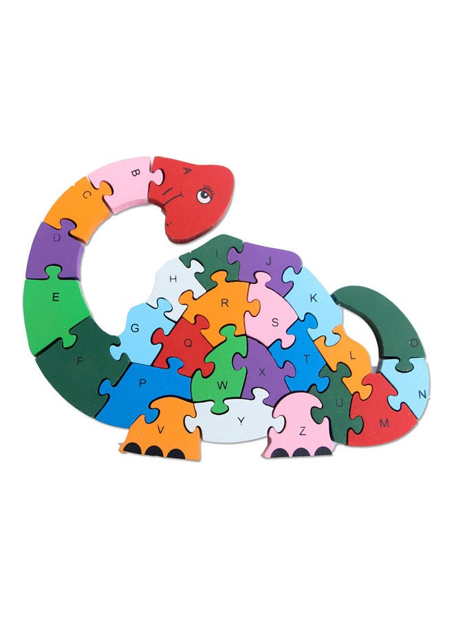 Jigsaw Puzzle Alphabets Number Learning Toy