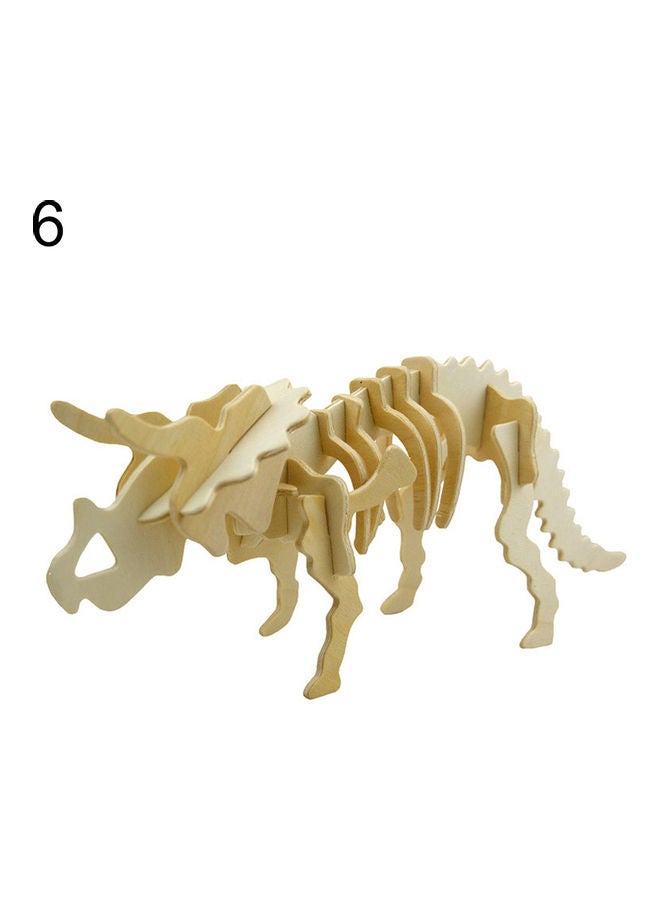 Wooden Dinosaur Skeleton 3D Puzzle