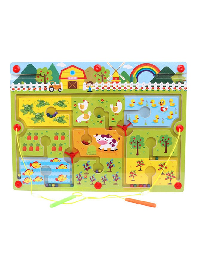 Space City Magnetic Maze Board