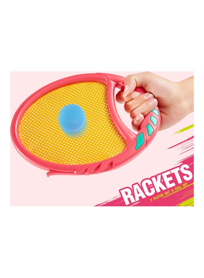 4-Piece Portable Plastic Racket Ball Kit  - Image 3