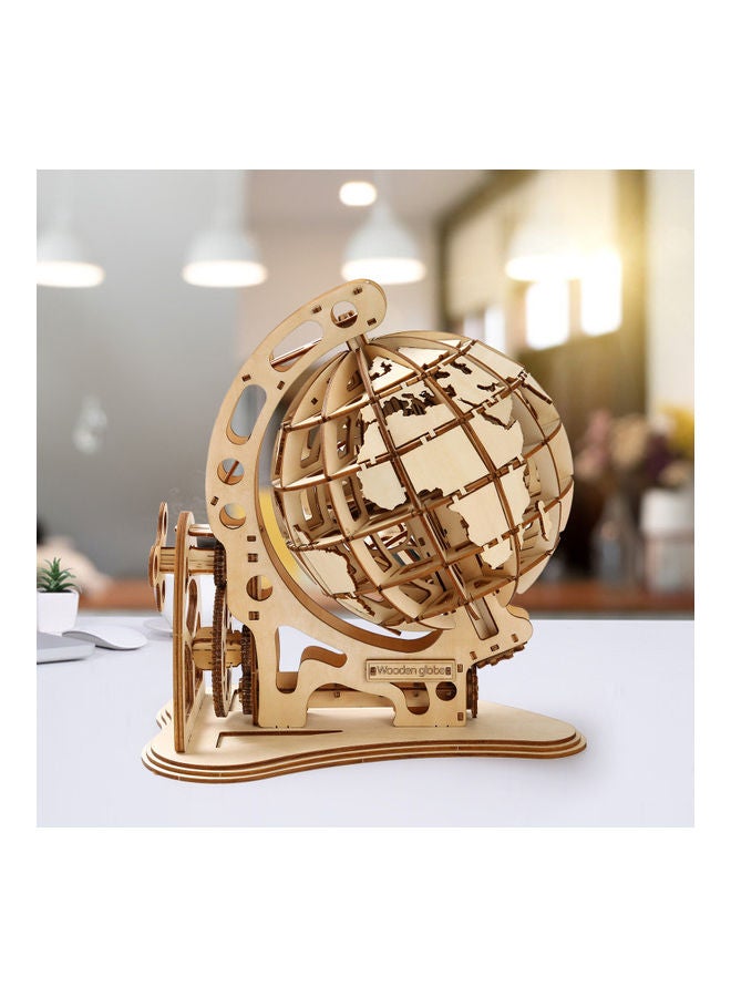 Wooden Three-Dimensional Puzzle Model Of Clock 35x5x25cm - Image 3