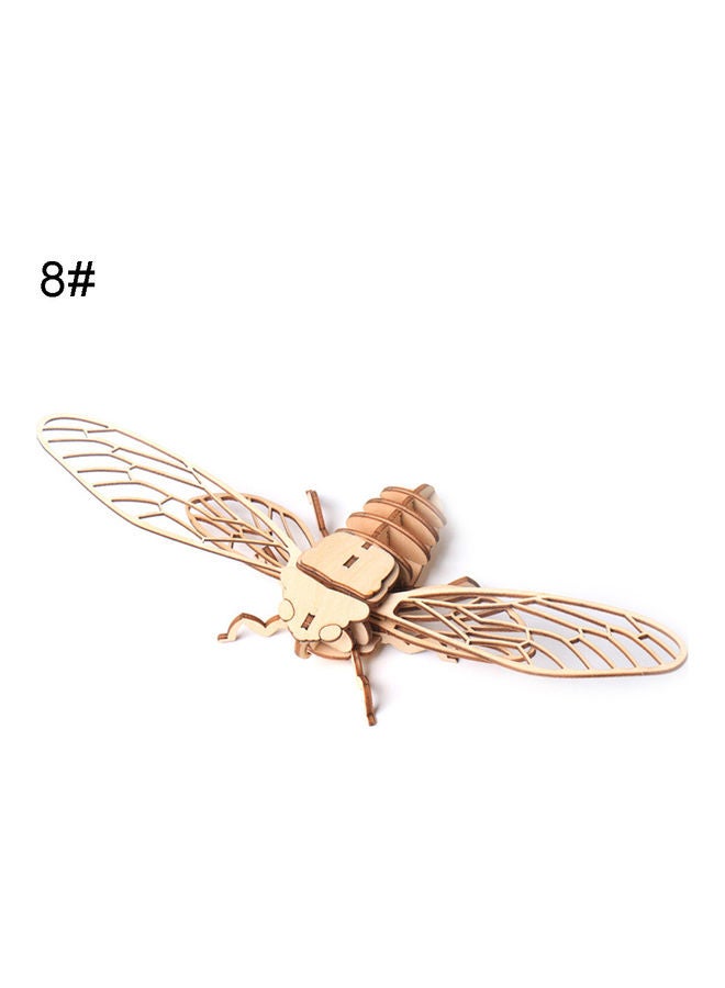 Wooden Insect Themed 3D Puzzle