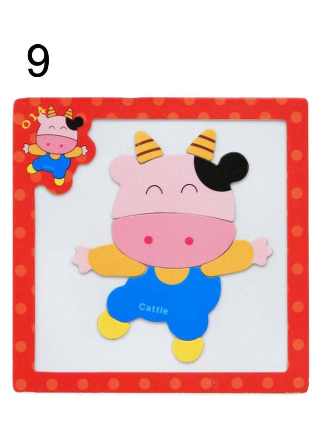 3D Educational Magnetic Wooden Jigsaw Puzzles Set - Image 1