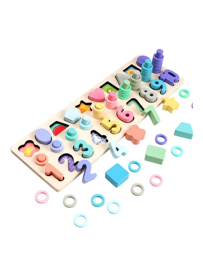 3 In 1 Wooden Puzzle Stacking Board Set - Image 1