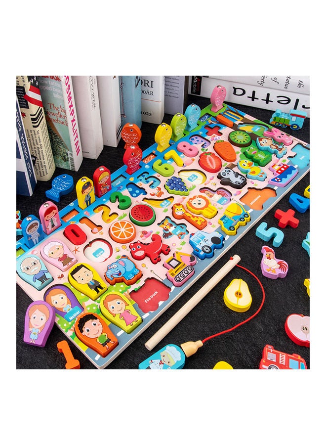 Wooden Educational Pegged Puzzle Board - Image 2