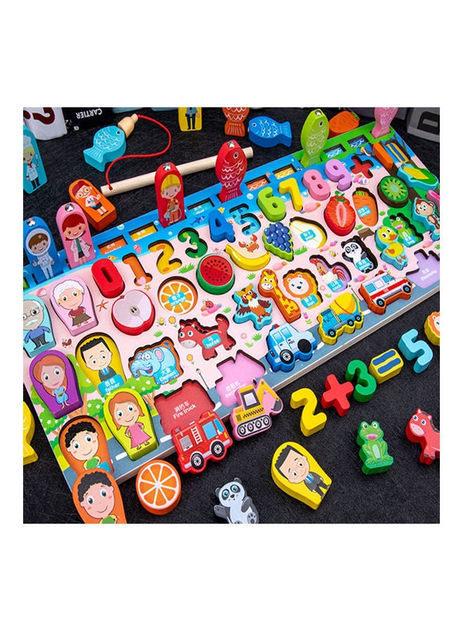 Wooden Educational Pegged Puzzle Board - Image 3