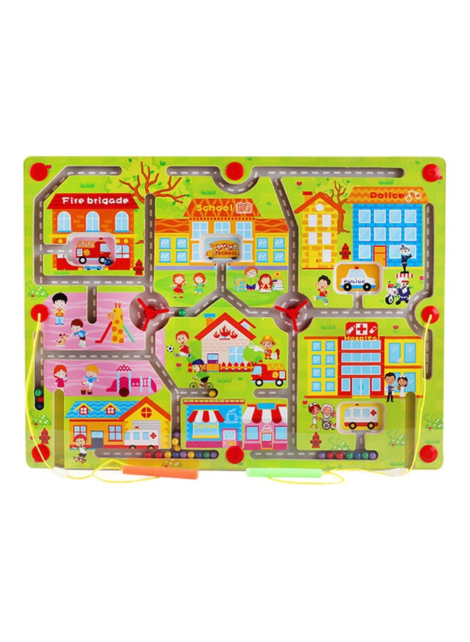 لعبة لوح متاهة مغناطيسي سبيس سيتي