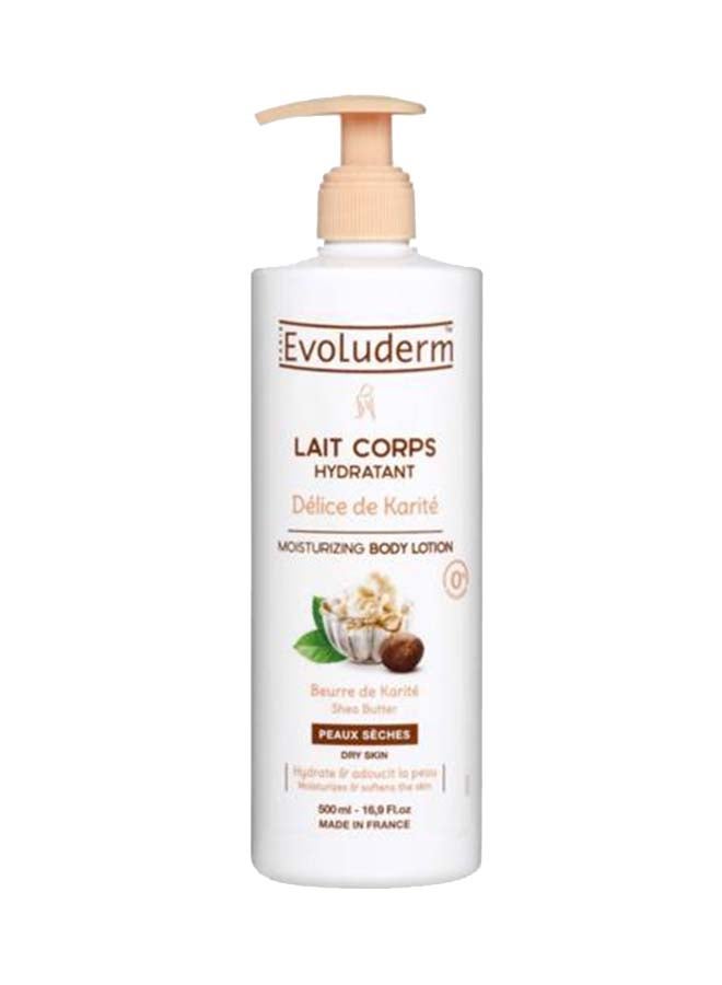 Evoluderm Shea Butter Moist Body Lotion 500ml - Image 1