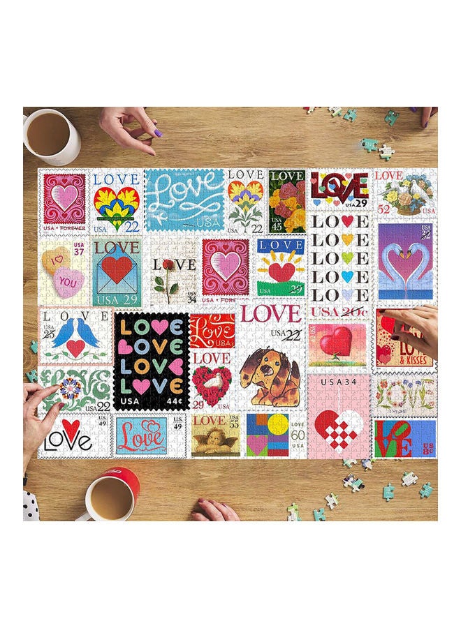 200-Piece Wooden  Stamps Jigsaw Puzzle Toy - Image 3