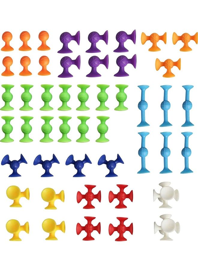 XiuWoo 48-Piece Silicone Stress Sensory Toy Set - Image 1