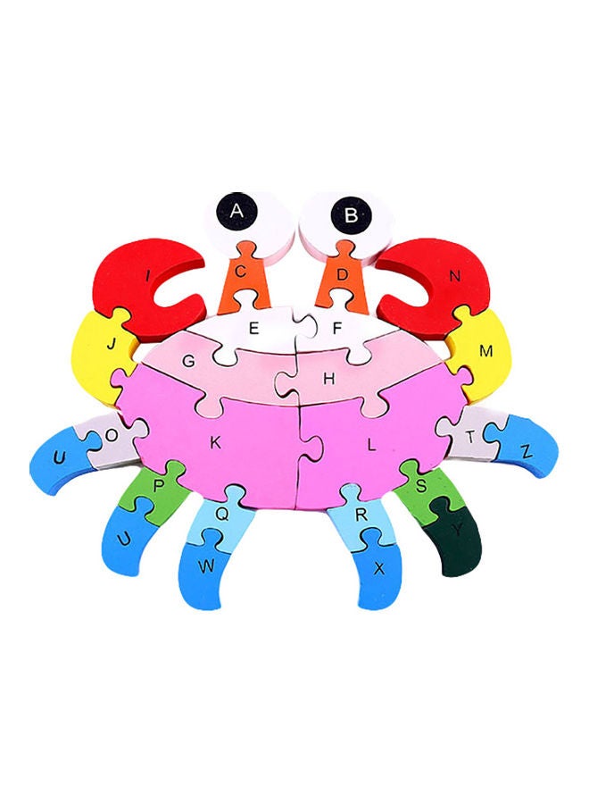 Jigsaw Puzzle Alphabets Number Learning  Toy