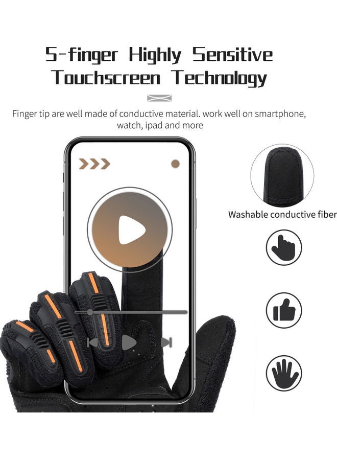 ويست بايكنج زوج قفازات بأصابع كاملة للدراجات النارية - Image 2