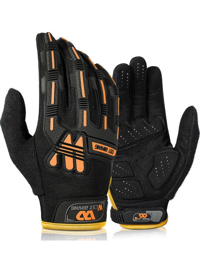 ويست بايكنج زوج قفازات بأصابع كاملة للدراجات النارية - Image 4
